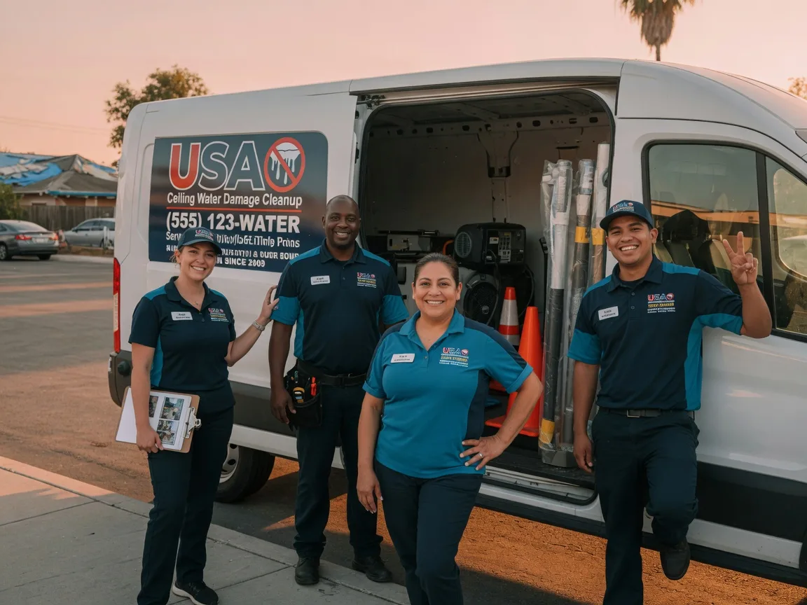 Ceiling Water Damage Restoration company in Panorama City, CA